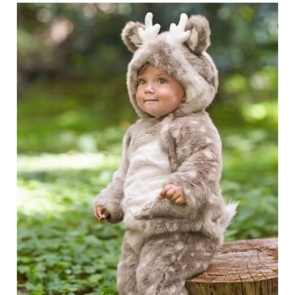 Pottery Barn Costumes Pottery Barn Woodland Baby Fawn Deer Costume 62 Months Poshmark